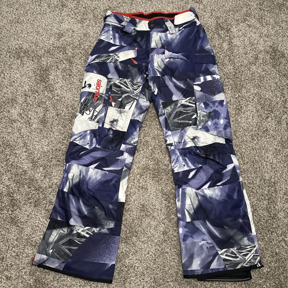 Salomon Supernatural II Clima Pro 10000 Outdoor Ski Pants Men’s Size Medium
